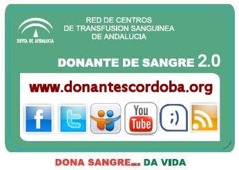 DonantesCordoba en Redes Sociales e-donante 2.0